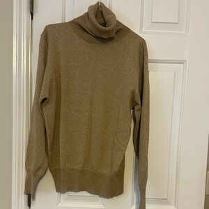 Elegant Tan Turtleneck Sweater